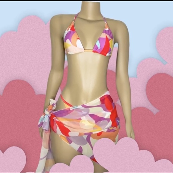 @BunnyWear Shein MultiColor Camouflage Bikini - Picture 2 of 6